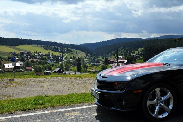 Jak Chevrolet Camaro zvládá šumavské kopce?