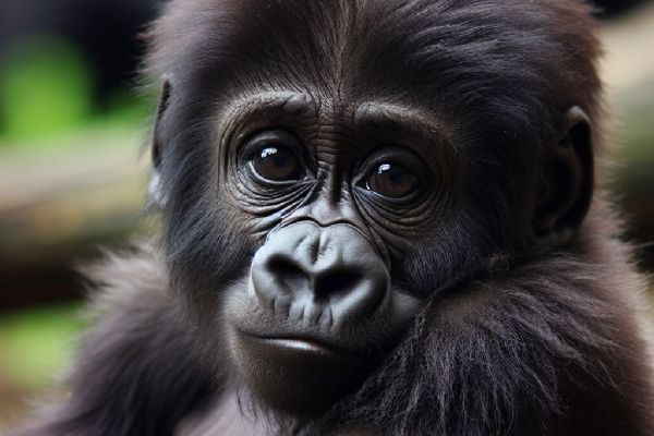 Druhé gorilí mládě pokřtí v pražské zoo slavná primatoložka Jane Goodallová