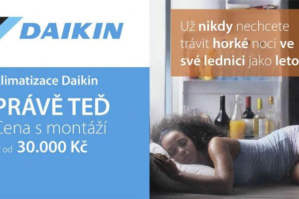 Klimatizace Daikin za posezónní ceny