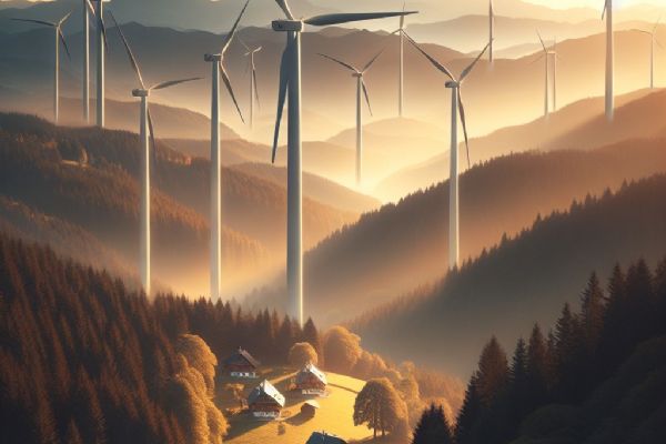 Výstavba desítek větrných elektráren v Jeseníkách