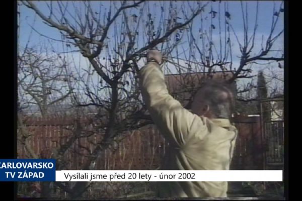 2002 – Cheb: Nešťastní zahrádkáři od Jána jednají s městem (TV Západ)