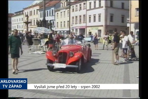 2002 – Sokolov: Veteránská auta a motocykly se ukázaly na náměstí (TV Západ)