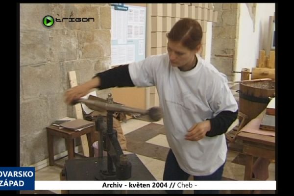 2004 – Cheb: Výstava v Bartoloměji ukazuje historii papíru (TV Západ)