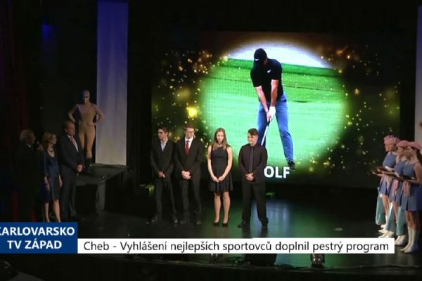Cheb: Vyhlášení nejlepších sportovců doplnil pestrý program (TV Západ)