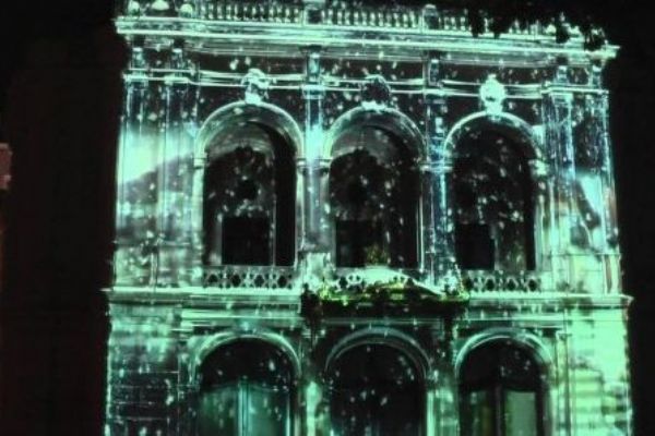 Karlovy Vary: Soutěž o nejlepší studentský videomapping