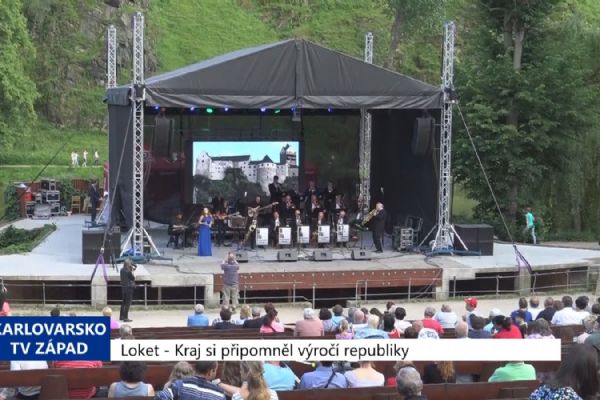 Loket: Kraj si připomněl výročí republiky (TV Západ)