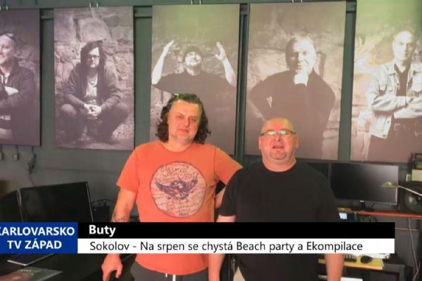 Sokolov: Na srpen se chystá Beach party a Ekompilace (TV Západ)