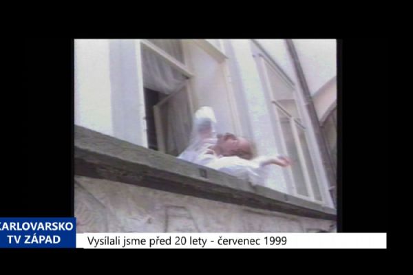 1999 - Cheb: Šermíři předvedli zavraždění Valdštejna (TV Západ)