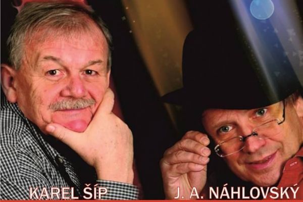 Březová: Město rozesměje talk-show s Karlem Šípem a J. A. Náhlovským 