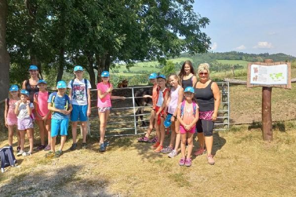 Děti si užily příměstský tábor strážníků ve Škodalandu