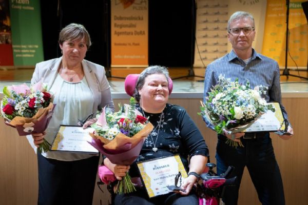 Dobrovolníci z kraje převzali ceny Křesadlo Dobrovolníci z kraje převzali ceny Křesadlo