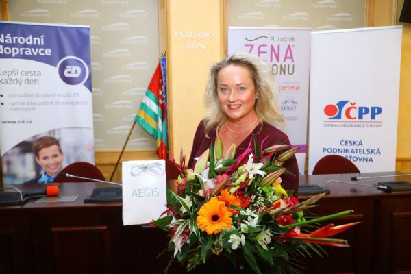 Držitelkou ocenění Žena regionu je Irena Vítovcová 