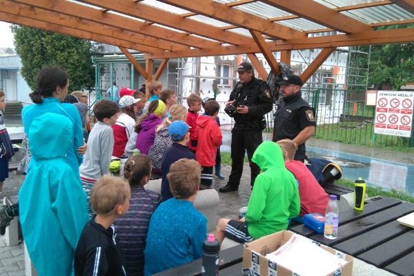 Městská policie Plzeň se během léta zúčastňuje příměstských letních táborů