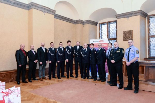 Plzeň ocenila hrdiny, kteří zachraňovali životy 