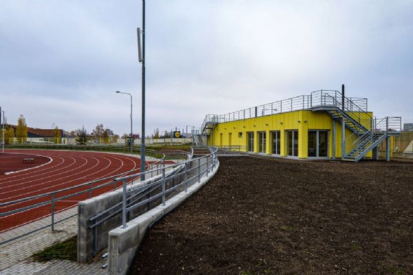 Plzeň vybudovala nové zázemí na stadionu ve Skvrňanech 