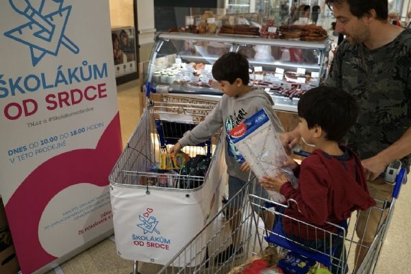 První školní den byl díky projektu Školákům od srdce šťastnější pro 6 730 dětí První školní den byl díky projektu Školákům od srdce šťastnější pro 6 730 dětí