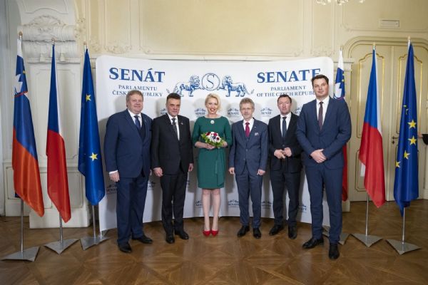 Rozšiřování EU o země západního Balkánu bylo tématem jednání předsedy Senátu s předsedkyní slovinského Národního shromáždění
