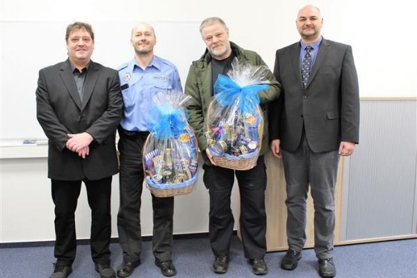 Aš: Vedení města ocenilo oba zachránce Aš: Vedení města ocenilo oba zachránce