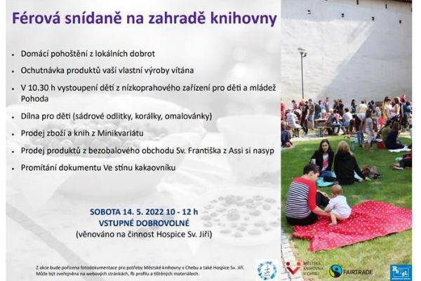 Cheb: Férová snídaně se opět vrací Cheb: Férová snídaně se opět vrací