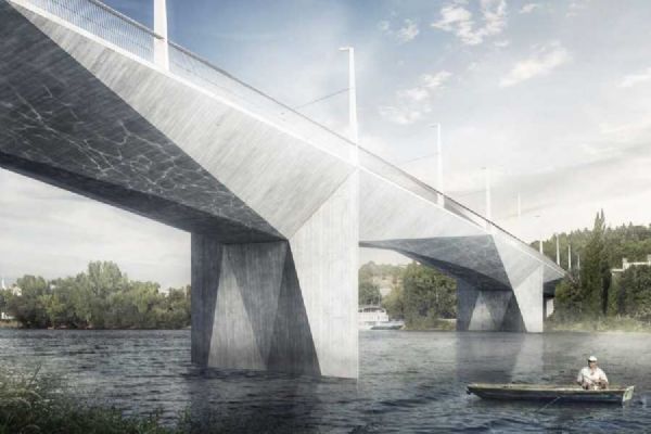 Dvorecký most: nové spojení pro MHD, tramvaje i pěší – otevření plánováno na jaro 2026 Dvorecký most: nové spojení pro MHD, tramvaje i pěší – otevření plánováno na jaro 2026