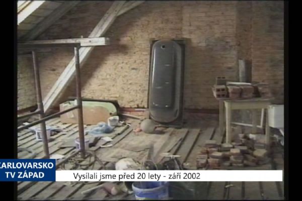 2002 – Cheb: Schváleny dvě významné změny při prodejích nemovitostí (TV Západ)