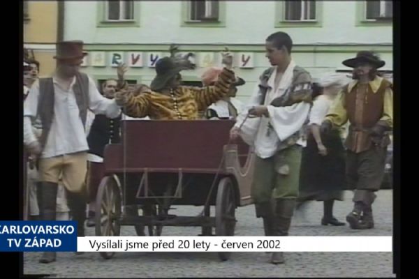 2002 – Cheb: Středověké tržiště vzniklo na zahájení turistické sezony (TV Západ)