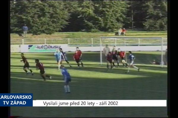 2002 – Cheb: Union porazil jen těsně Dolní Rychnov 2:1 (TV Západ)