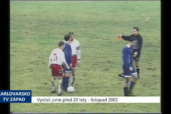 2002 – Cheb: Union vyprovodil Hroznětín hokejovým skóre (TV Západ)