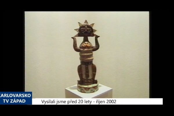 2002 – Cheb: Výroční výstava v GVU připomíná 40 let instituce (TV Západ)