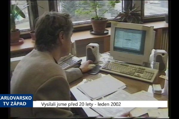 2002 - Sokolov: Investice do IT dosáhly 30 milionů (TV Západ)