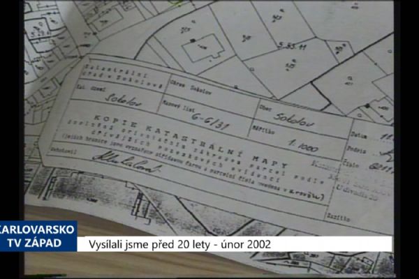 2002 – Sokolov: Město dohledává svůj historický majetek (TV Západ)