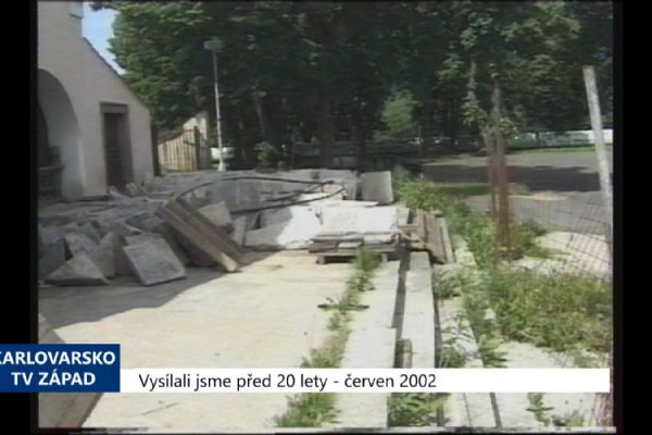 2002 – Sokolov: Opravy klášterního kostela vyjdou na desítky milionů (TV Západ)