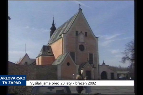 2002 – Sokolov: Stavební úpravy kláštera by měly být letos hotové (TV Západ)