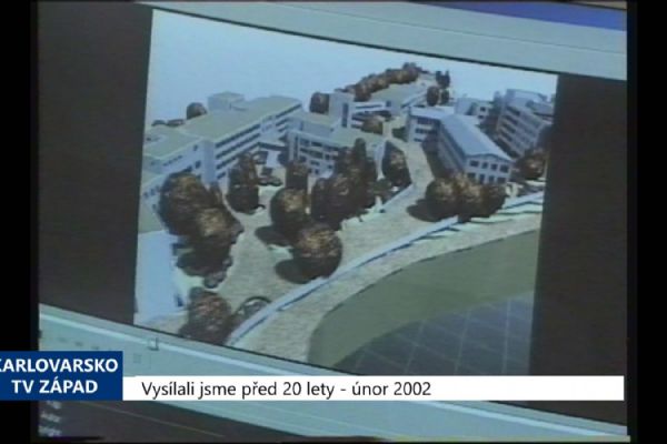 2002 – Sokolov: Studie areálu nemocnice počítá s Centrálním příjmem (TV Západ)