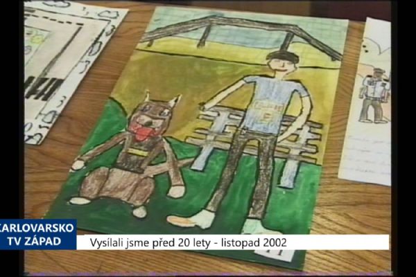 2002 – Sokolov: Vítězové soutěže s Ajaxem pojedou do muzea Policie  (TV Západ)