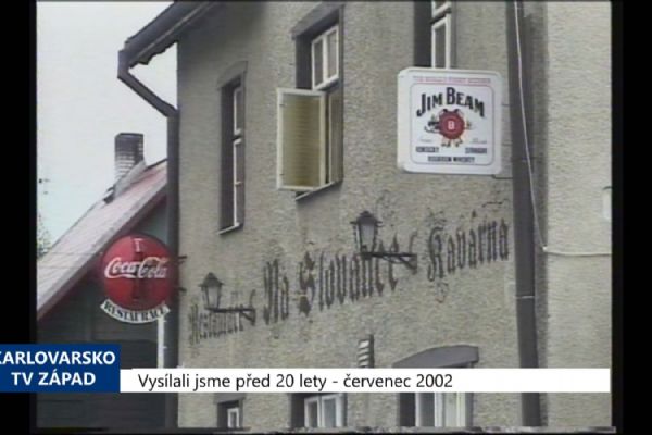 2002 – Sokolov: Vyhláška má omezit restaurace do 22 hodin (TV Západ)