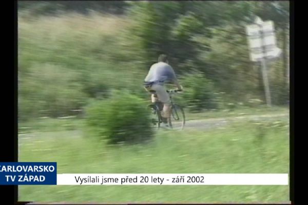 2002 – Sokolov: Získána dotace na studii části cyklostezky Ohře (TV Západ)