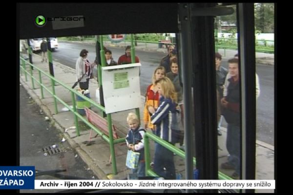 2004 – Sokolovsko: Jízdné integrovaného systému dopravy se snížilo (TV Západ) 2004 – Sokolovsko: Jízdné integrovaného systému dopravy se snížilo (TV Západ)