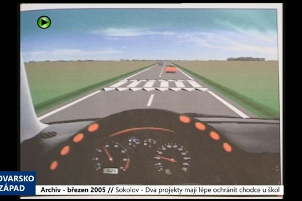 2005 – Sokolov: Dva projekty mají lépe ochránit chodce u škol (TV Západ) 2005 – Sokolov: Dva projekty mají lépe ochránit chodce u škol (TV Západ)