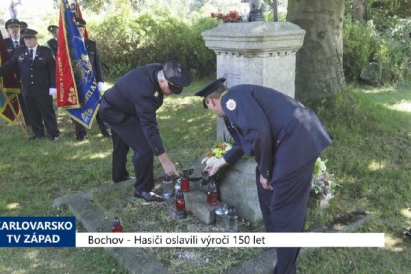Bochov: Hasiči oslavili výročí 150 let (TV Západ)