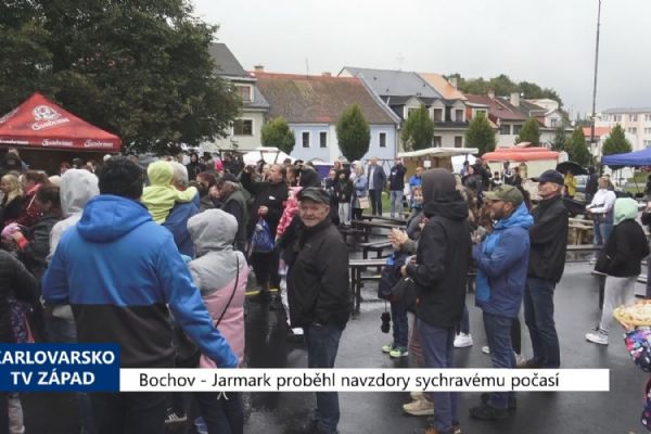 Bochov: Jarmark proběhl navzdory sychravému počasí (TV Západ)
