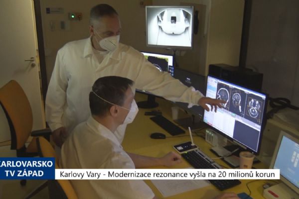 Karlovy Vary: Modernizace rezonance vyšla na 20 milionů korun (TV Západ)