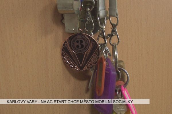 Karlovy Vary: Na AC Start chce město mobilní sociálky (TV Západ) Karlovy Vary: Na AC Start chce město mobilní sociálky (TV Západ)