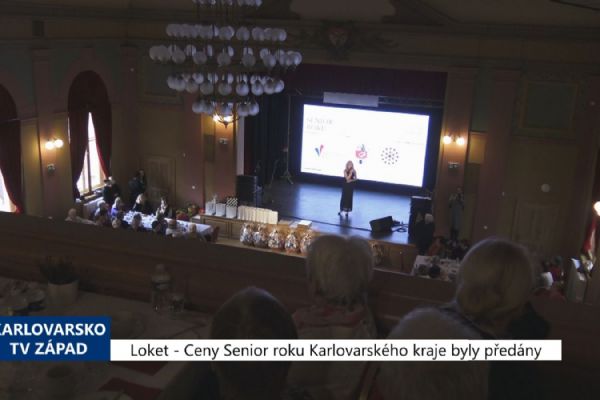 Loket: Ceny Senior roku Karlovarského kraje byly předány (TV Západ)