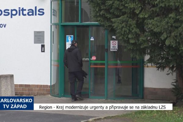 Region: Kraj modernizuje urgenty a připravuje se na základnu LZS (TV Západ) Region: Kraj modernizuje urgenty a připravuje se na základnu LZS (TV Západ)