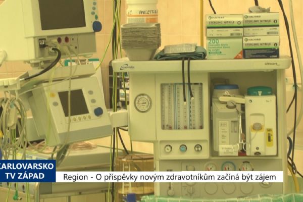 Region: O příspěvky novým zdravotníkům začíná být zájem (TV Západ)