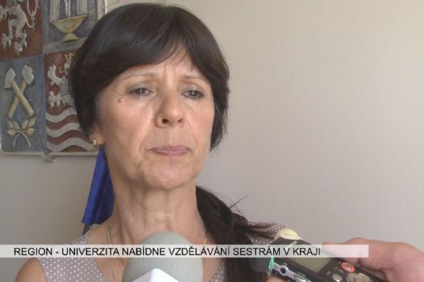 Region: Univerzita nabídne vzdělávání sestrám v kraji (TV Západ) Region: Univerzita nabídne vzdělávání sestrám v kraji (TV Západ)