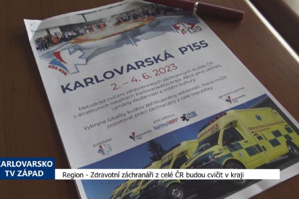 Region: Zdravotní záchranáři z celé ČR budou cvičit v kraji (TV Západ) Region: Zdravotní záchranáři z celé ČR budou cvičit v kraji (TV Západ)