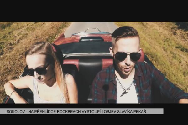 Sokolov: Na přehlídce Rockbeach vystoupí i Objev slavíka Pekař (TV Západ)