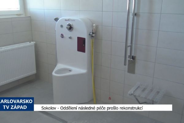 Sokolov: Oddělení následné péče prošlo rekonstrukcí (TV Západ) Sokolov: Oddělení následné péče prošlo rekonstrukcí (TV Západ)